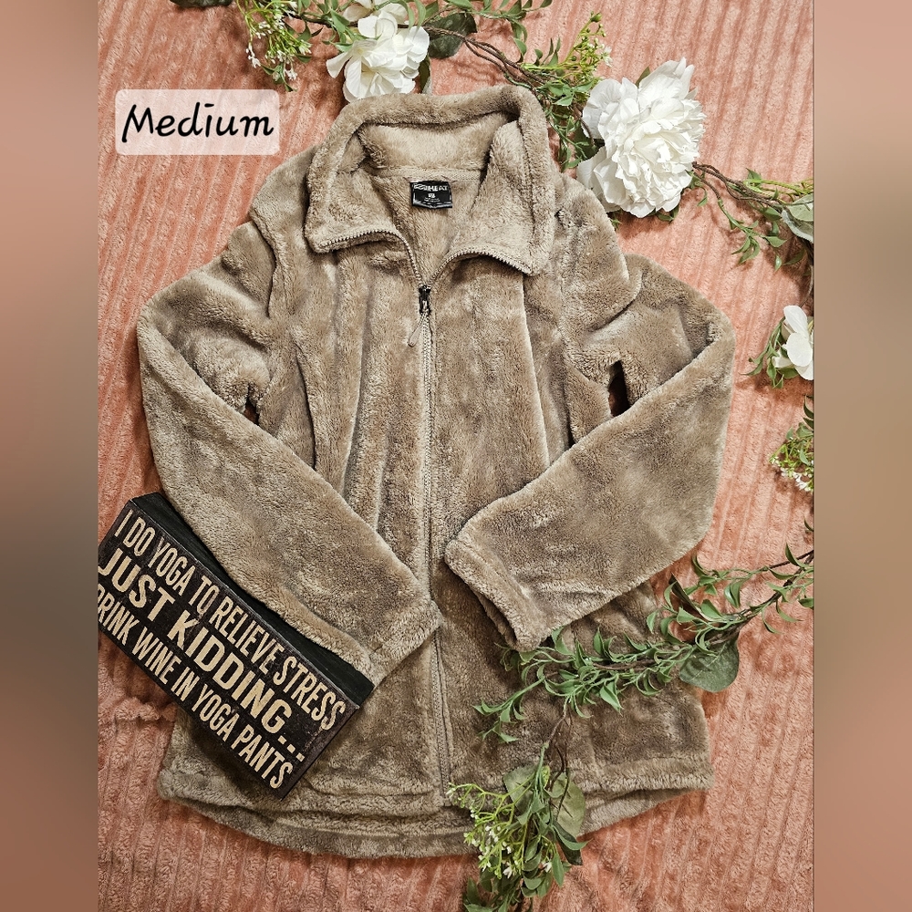 Soft Fleece Zip up Jacket